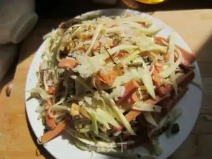 Make High ham and rice step 5