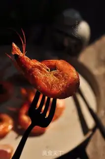 Make Pretzels roasted shrimp step 4
