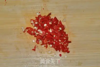 Make Garlic fan silk melon step 7