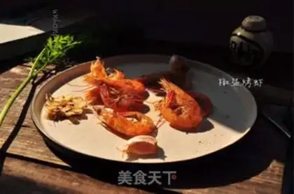 Make Pretzels roasted shrimp step 7