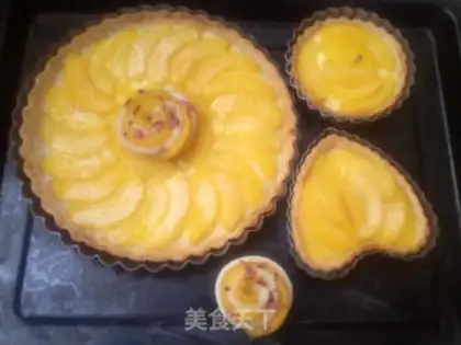 Make Peach cheese pie step 14