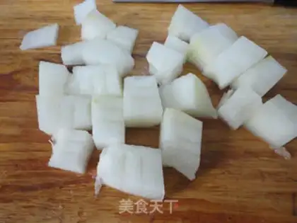 Make Red-hot melons step 1