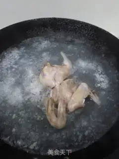 Make Monkey dove corn soup step 2