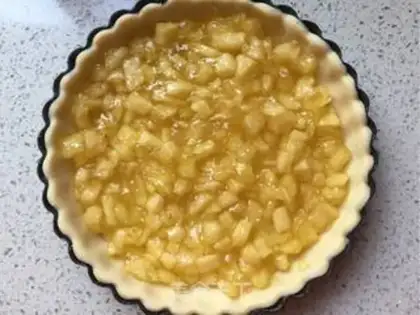 Make Soccer apple pie step 27