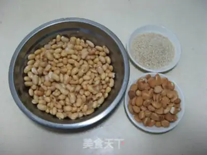 Make Almond sesame soy sauce step 1