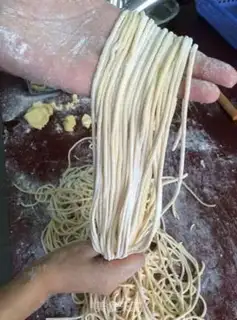 Make Carrot noodles step 3