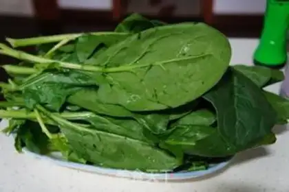 Make Sesame sauce spinach step 2