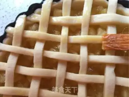 Make Soccer apple pie step 31