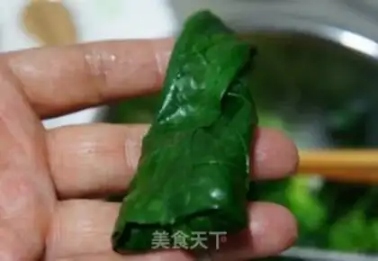 Make Sesame sauce spinach step 7