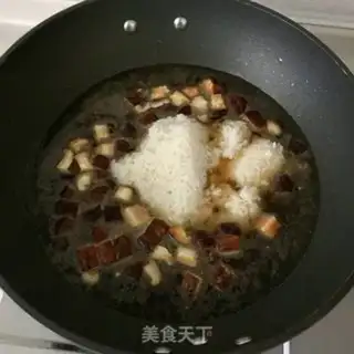 Make Seafood porridge step 1