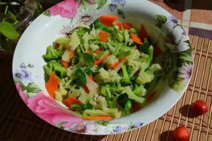 Make Double carrots step 2