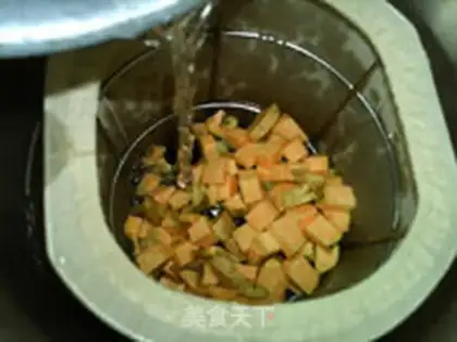 Make Potato black soy soy step 5