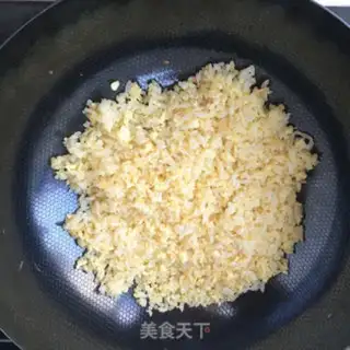 Make Weed hat, egg fried rice step 5