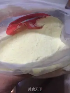 Make Pumpkin corn paste step 5