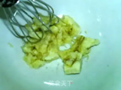 Make Banana sesame ricin cake step 3