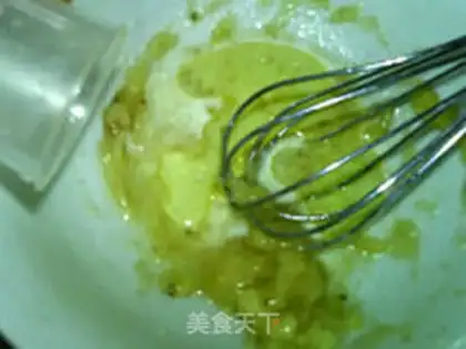 Make Banana sesame ricin cake step 4