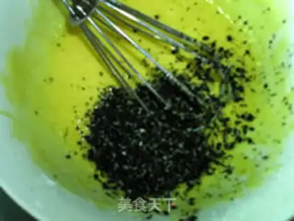 Make Banana sesame ricin cake step 10