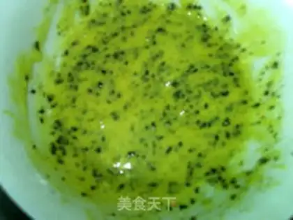 Make Banana sesame ricin cake step 11