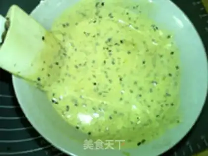 Make Banana sesame ricin cake step 15