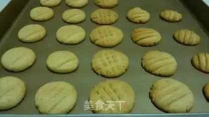 Make Peanut butter cookies step 10