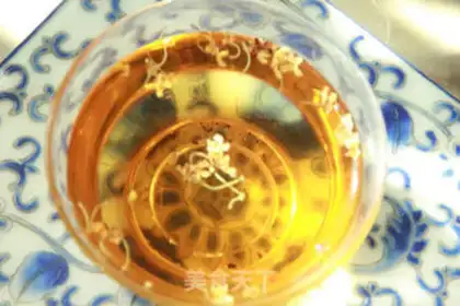 Make White tea for honey cinnamon step 5