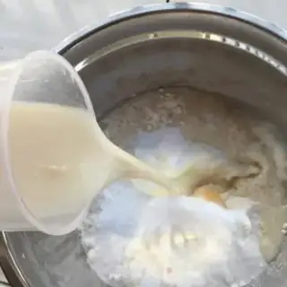 Make Red Bean Sand step 1