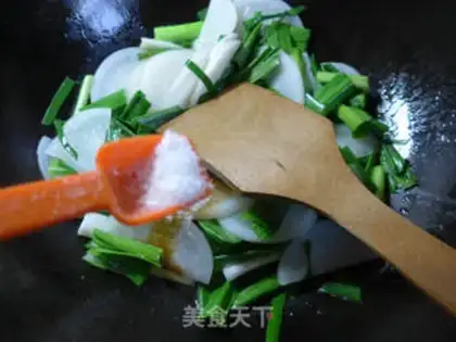 Make Garlic and radish step 7