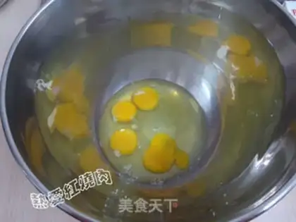 Make Coco cream fruit cake step 1