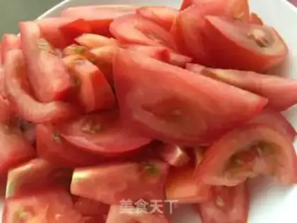 Make Tomato chicken. Noodles step 3