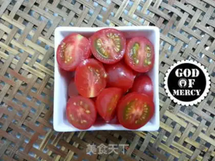 Make Cream eggs and tomato rice step 4