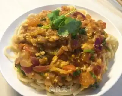 Make Tomato chicken. Noodles step 18
