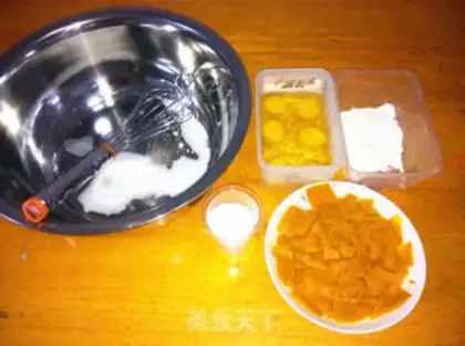 Make Pumpkin roll step 0