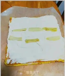 Make Pumpkin roll step 7