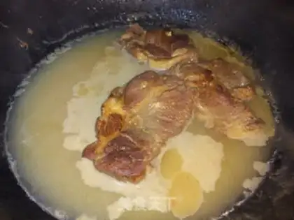 Make Basic homemade dog food step 2