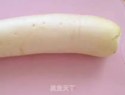 Make The radish step 0