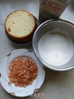 Make Pomegranate cream cake step 9
