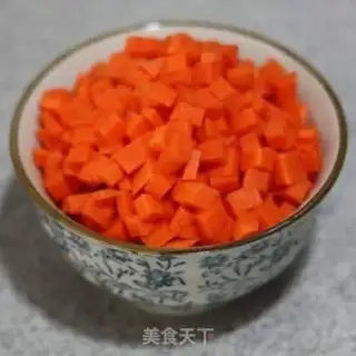 Make Carrot steak congee step 4