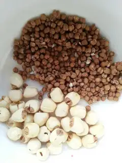 Make Silver-eared lumber soup step 1