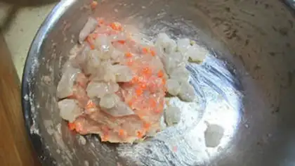 Make Crystal shrimp dumplings step 6