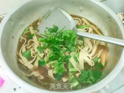 Make Tofu skin step 9