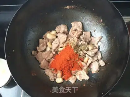Make Routine lamb step 6