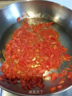 Make Red Vegetable fried rice step 3