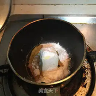 Make Caramel almonds step 7