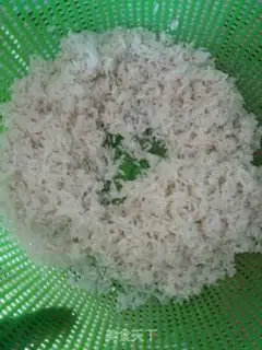 Make Pearl rice balls step 2