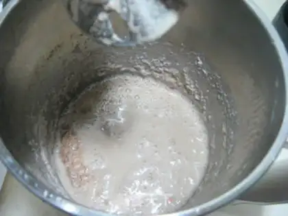Make Peach dates, peanut beans step 4