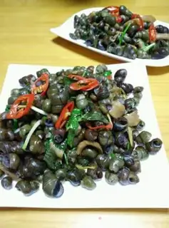 Make Hot snails step 5