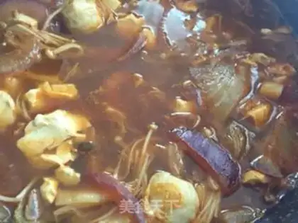 Make Korean pickles soup step 3