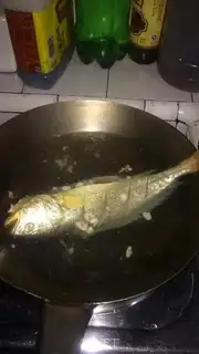Make Onion butterfish step 3