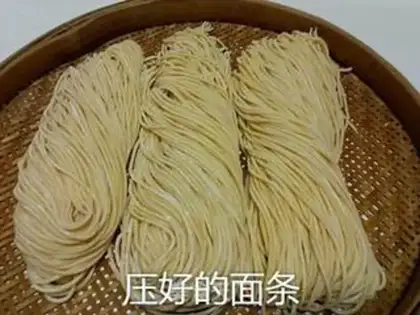 Make Pure egg noodles step 8