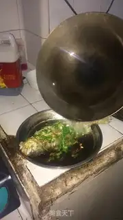 Make Onion butterfish step 11